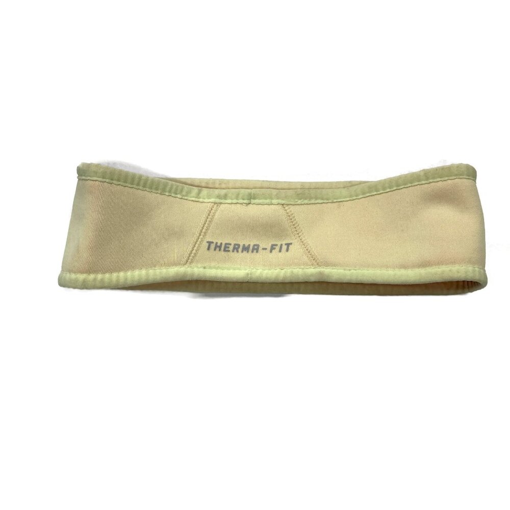 Nike Therma-Fit Reversible Fleece Running‎ Headband One Size Yellow Red - Picture 4 of 4